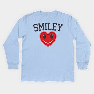 Smiley v3 Kids Long Sleeve T-Shirt